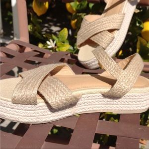 Brand new Natural espadrilles